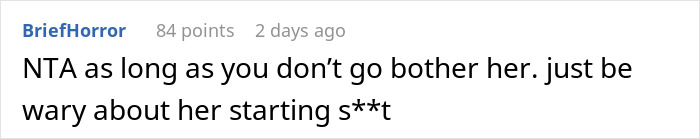 Screenshot of a social media comment discussing a man accidentally moving next door to a former friend causing conflict. Screenshot of a social media comment discussing a man accidentally moving next door to a former friend causing conflict.