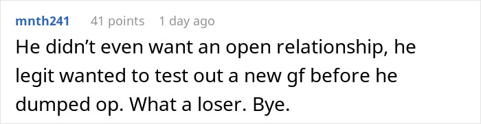 Man&rsquo;s plan to open relationship to date younger coworker backfires as she shows no interest in him in the office setting.