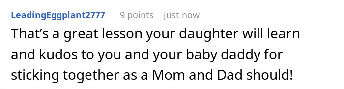Comment about annoyed mom banishing 15yo daughter to dad’s, with shocked reaction on chores seen as pick me behavior. Comment about annoyed mom banishing 15yo daughter to dad’s, with shocked reaction on chores seen as pick me behavior.