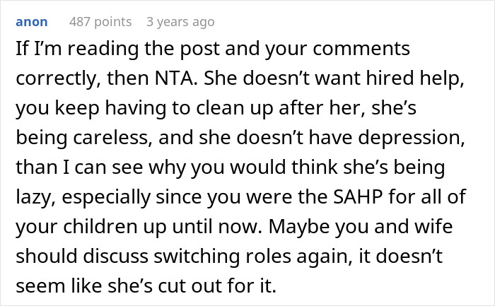 Marriage On The Rocks As Lady Is A SAHM For A 5th Kid, Whines About It To Hubs Who Raised 4 Kids Solo