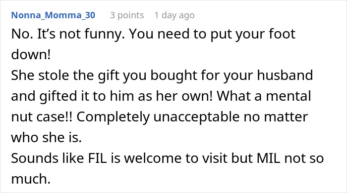 Screenshot of an online comment discussing a wife treating her hubby like a wallet on legs and parenting conflicts with stepson. Screenshot of an online comment discussing a wife treating her hubby like a wallet on legs and parenting conflicts with stepson.