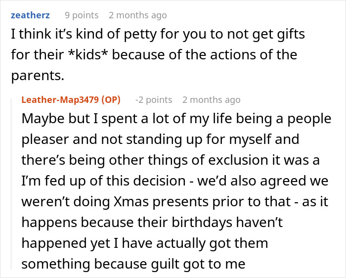 Social media discussion about aunties showing favoritism to one kid while others are excluded, causing mom to snap.