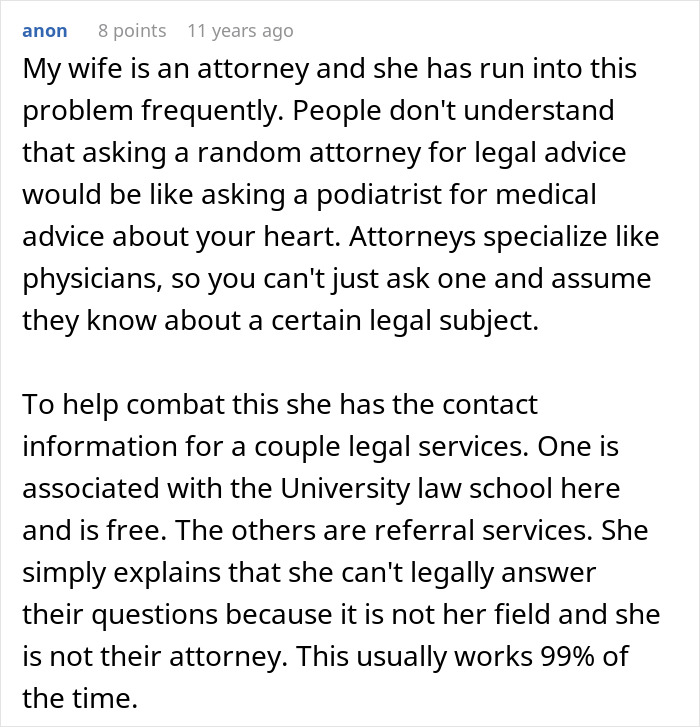 Text post about a woman refusing to risk her new career by giving free advice, revealing true colors of friends.
