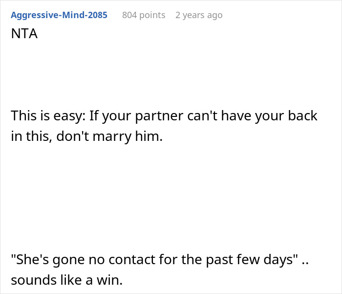 Comment on MIL trying to hijack bride&rsquo;s venue and dress, with bride firmly setting boundaries and delivering a reality check.