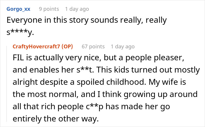 Reddit comment screenshot about Greedy Mom and inheritance plans, users criticize family behavior Reddit comment screenshot about Greedy Mom and inheritance plans, users criticize family behavior