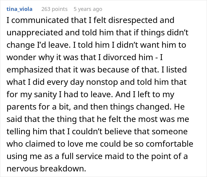 Alt text: Woman shares experience of feeling unappreciated and stopping to clean husband's mess at home. Alt text: Woman shares experience of feeling unappreciated and stopping to clean husband's mess at home.