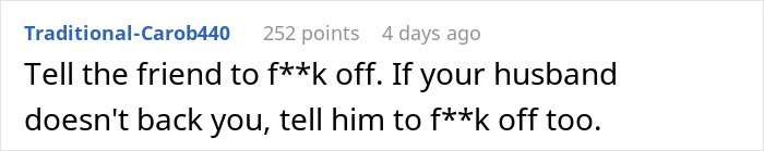 Woman at home relaxing comfortably without a bra, husband starting to feel bothered by her choice. Woman at home relaxing comfortably without a bra, husband starting to feel bothered by her choice.