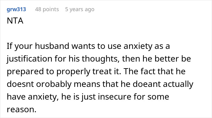 Screenshot of a comment discussing a guy demanding a paternity test for his 3-year-old son and related anxiety issues. Screenshot of a comment discussing a guy demanding a paternity test for his 3-year-old son and related anxiety issues.