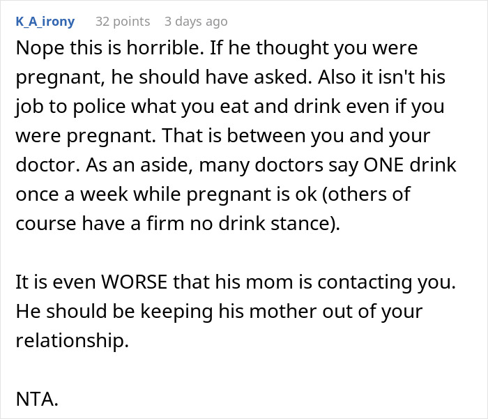 Man shows his true colors after assuming fianc&eacute;e is pregnant, causing shock and humiliation in a relationship discussion.
