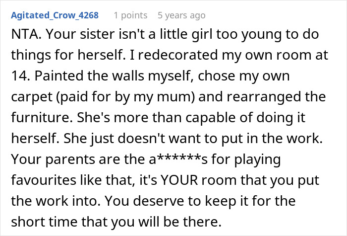 Reddit comment discussing a teen accused of crushing half-sister’s dreams by refusing her Christmas wish. Reddit comment discussing a teen accused of crushing half-sister’s dreams by refusing her Christmas wish.