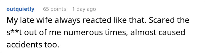 Screenshot of an online comment discussing anxiety meltdown and its impact on safety in a marriage. Screenshot of an online comment discussing anxiety meltdown and its impact on safety in a marriage.