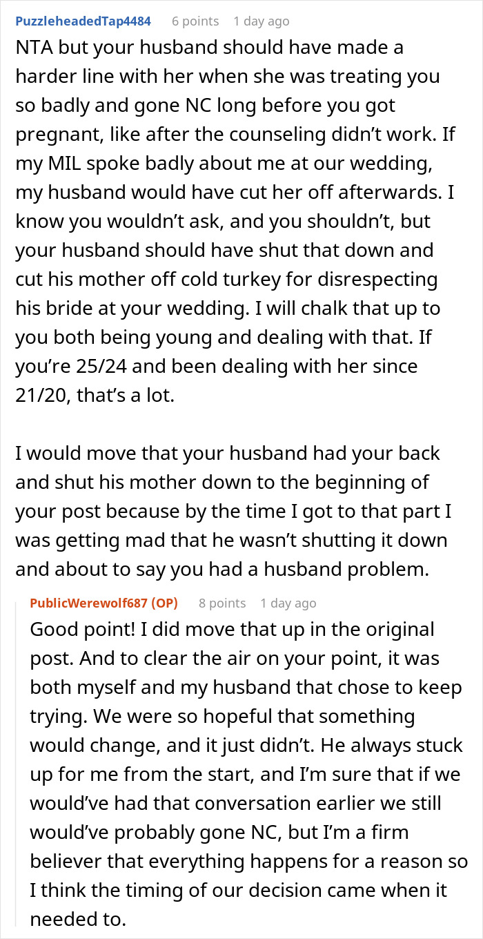 Reddit conversation about an evil lady mistreating daughter-in-law, leading to no-contact after a hospital incident. Reddit conversation about an evil lady mistreating daughter-in-law, leading to no-contact after a hospital incident.