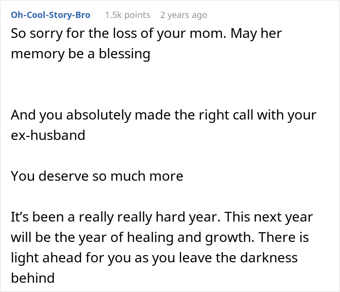 Alt text: Supportive message for wife dealing with husband and in-laws rudeness considering divorce and seeking legal advice.