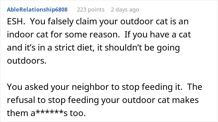 Woman Ignores Warnings About Not Feeding The Neighbors Cat, Learns Her Lesson The Hard Way Woman Ignores Warnings About Not Feeding The Neighbors Cat, Learns Her Lesson The Hard Way