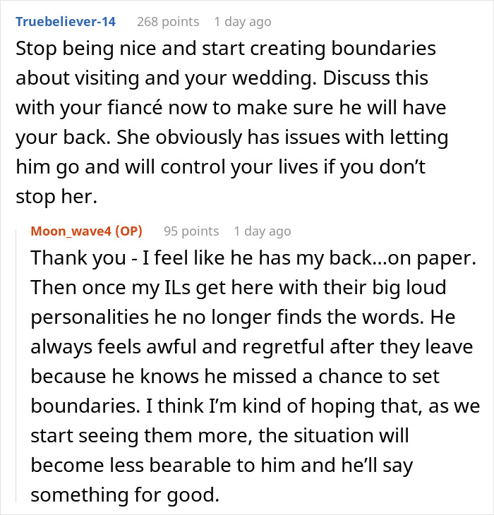 Reddit comments discussing a husband upset over wife treating him like a wallet and not letting him parent her teen stepson. Reddit comments discussing a husband upset over wife treating him like a wallet and not letting him parent her teen stepson.