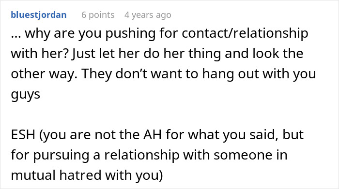 User comment discussing relationship issues and the impact of lying in ruining family relationships with a MIL. User comment discussing relationship issues and the impact of lying in ruining family relationships with a MIL.