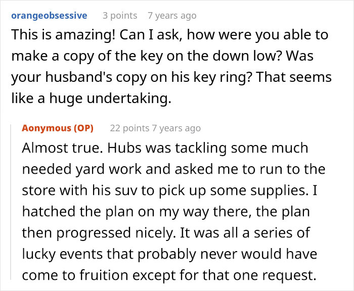 Reddit conversation about rearranging MIL&rsquo;s furniture and playing the long game in MIL vs DIL conflict.