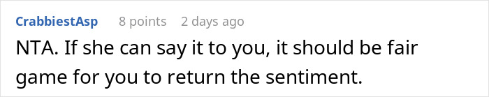 Screenshot of a Reddit comment discussing a woman demanding her swimmer boyfriend look like her friend’s partner.