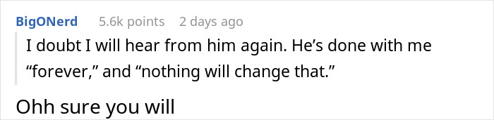 Screenshot of an online comment discussing a boyfriend fearing golddiggers with a casual tone in a forum thread. Screenshot of an online comment discussing a boyfriend fearing golddiggers with a casual tone in a forum thread.