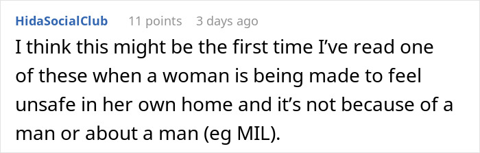 Comment text about a man noticing strange things happening in his apartment and discovering a creepy truth. Comment text about a man noticing strange things happening in his apartment and discovering a creepy truth.