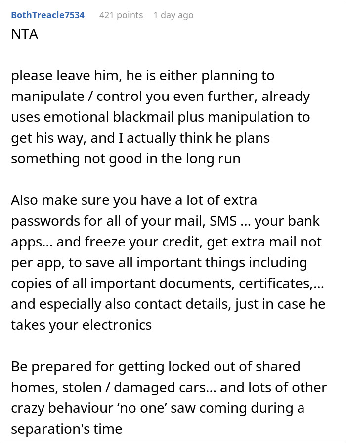 Man Decides Engagement Depends On GF Giving Him Full Access To Her Money, She Just Laughs At Him Man Decides Engagement Depends On GF Giving Him Full Access To Her Money, She Just Laughs At Him