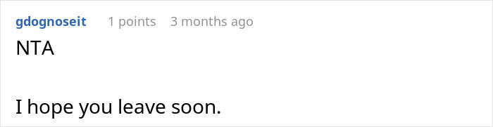 Screenshot of a comment expressing disapproval, relating to woman matching relationship energy with her boyfriend.