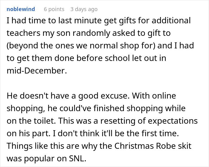 Alt text: Man fails to buy Christmas presents for girlfriend, blaming the holiday sneaking up on him in a last-minute shopping excuse. Alt text: Man fails to buy Christmas presents for girlfriend, blaming the holiday sneaking up on him in a last-minute shopping excuse.