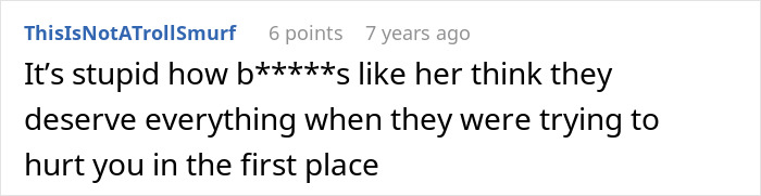 Comment about woman’s award winning act in court failing after evidence from husband and her BFF revealed.