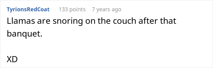 Screenshot of an online comment discussing MIL and DIL conflict with a reference to rearranged furniture in a humorous context.
