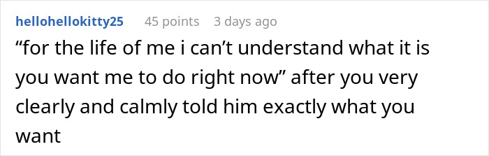 Text comment discussing a woman&rsquo;s frustration with her stepdaughters&rsquo; gift pushing her to her limits and a viral conversation with her husband.