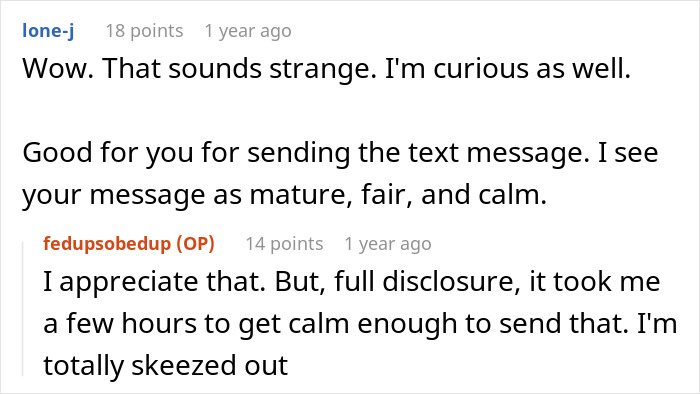 Alt text: Woman shares a crazy story about her hair stylist after discovering a weird shrine for her hair online discussion.