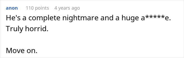 Screenshot of a comment discussing boyfriend fears of golddiggers and opinions on cooking as a key factor in relationships.