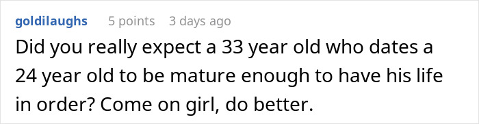 Comment criticizes a man who fails to buy Christmas presents for his girlfriend and blames the holiday sneaking up on him. Comment criticizes a man who fails to buy Christmas presents for his girlfriend and blames the holiday sneaking up on him.