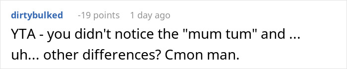 Screenshot of a Reddit comment discussing a man wondering if he was wrong for dumping his girlfriend because she has kids. Screenshot of a Reddit comment discussing a man wondering if he was wrong for dumping his girlfriend because she has kids.