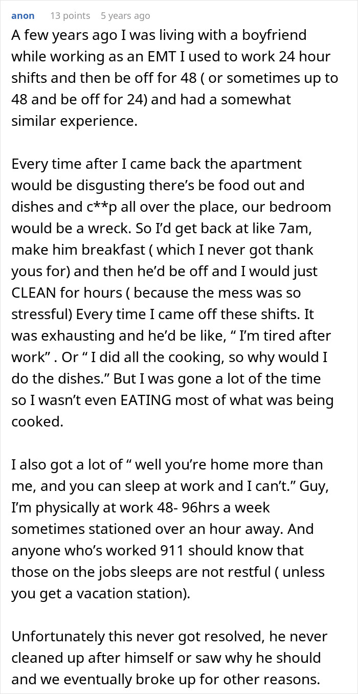 Man insists wife doesn&rsquo;t do anything at home, she stops cleaning his mess and shares her exhausting experience.