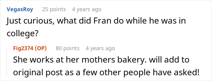 Online discussion showing mom urging son not to marry girlfriend after high school, causing grudges to last years.