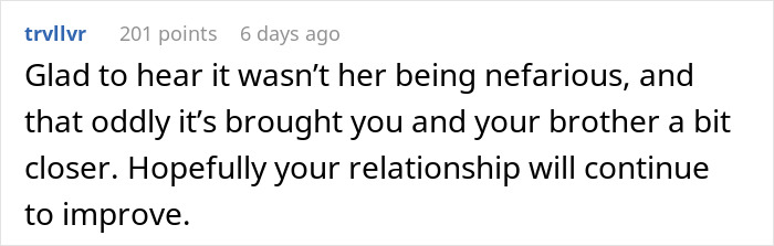 Comment on a forum expressing relief about the fiancée not being nefarious after a simple Venmo search unravels her fabricated past. Comment on a forum expressing relief about the fiancée not being nefarious after a simple Venmo search unravels her fabricated past.