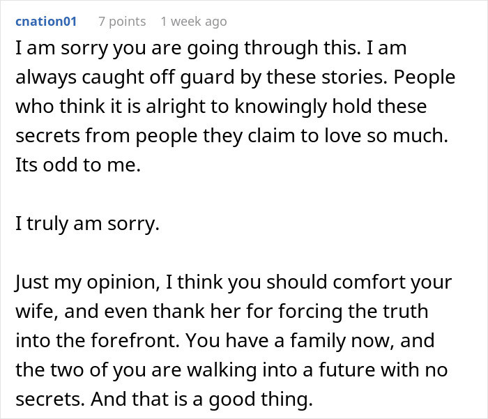 Reddit user shares sympathy after man discovers secret family following wife’s ancestry test pressure.