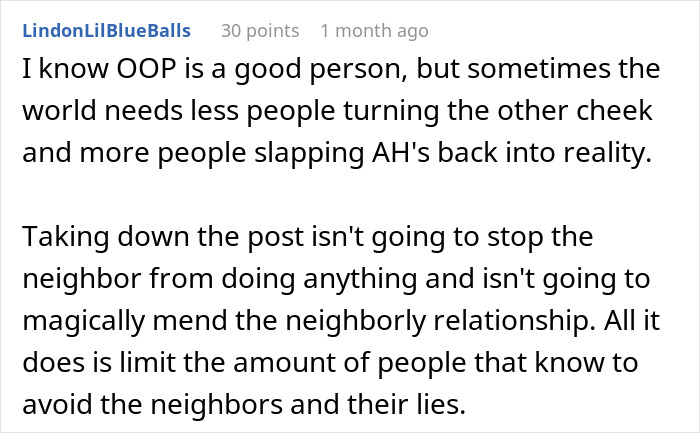 Text conversation criticizing nightmare neighbors for secretly using family&rsquo;s backyard despite complaints about it.