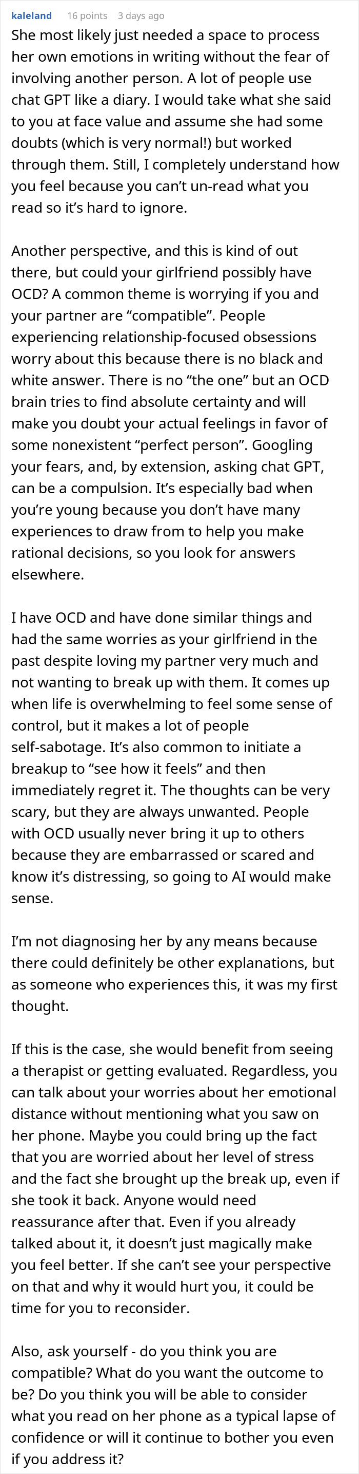 Woman using AI as her personal relationship coach, while her girlfriend panics over fears of upgrades and compatibility. Woman using AI as her personal relationship coach, while her girlfriend panics over fears of upgrades and compatibility.