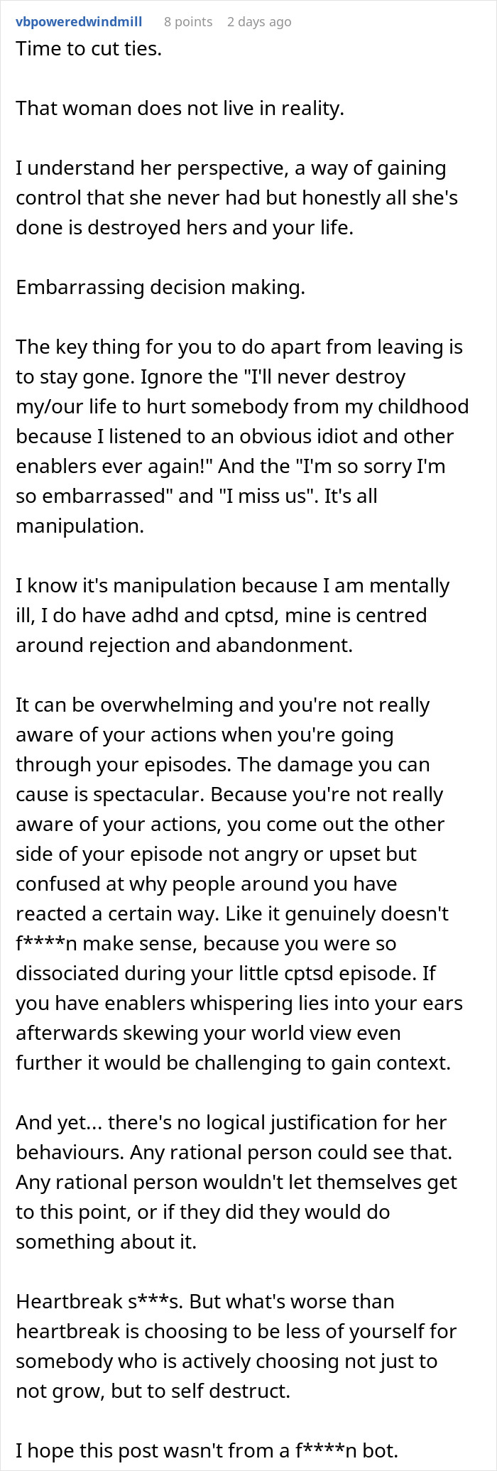 Text comment about a fiancée’s obsession with her bully negatively impacting relationships and causing manipulation and heartbreak. Text comment about a fiancée’s obsession with her bully negatively impacting relationships and causing manipulation and heartbreak.