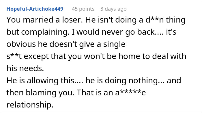 Screenshot of a heated online comment discussing a stepdaughters gift pushing woman to her limits and a viral husband conversation.