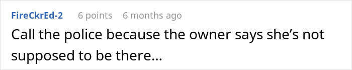 Comment about calling police as entitled sister harasses brother’s tenant, facing consequences for harassment behavior. Comment about calling police as entitled sister harasses brother’s tenant, facing consequences for harassment behavior.