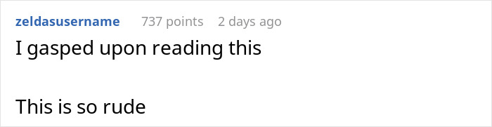 Screenshot of a Reddit comment reacting strongly to a post about traditional gross food versus American dishes.