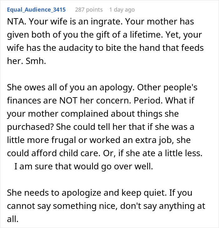 DIL Livid After Learning MIL Helps Her Son With Rent, Husband Sides With Mom After Argument DIL Livid After Learning MIL Helps Her Son With Rent, Husband Sides With Mom After Argument