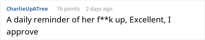 Screenshot of a social media comment about a man accidentally moving next door to a former friend causing tension.