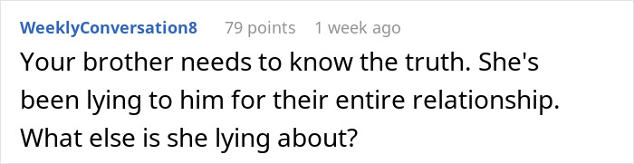 Screenshot of a forum comment revealing doubts about a fiancée’s fabricated past uncovered through a simple Venmo search. Screenshot of a forum comment revealing doubts about a fiancée’s fabricated past uncovered through a simple Venmo search.