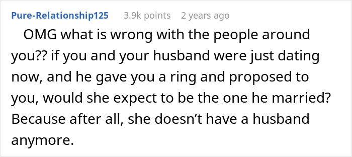 Text post discussing a woman demanding her friend kick out her husband from a romantic getaway so she could come instead. Text post discussing a woman demanding her friend kick out her husband from a romantic getaway so she could come instead.