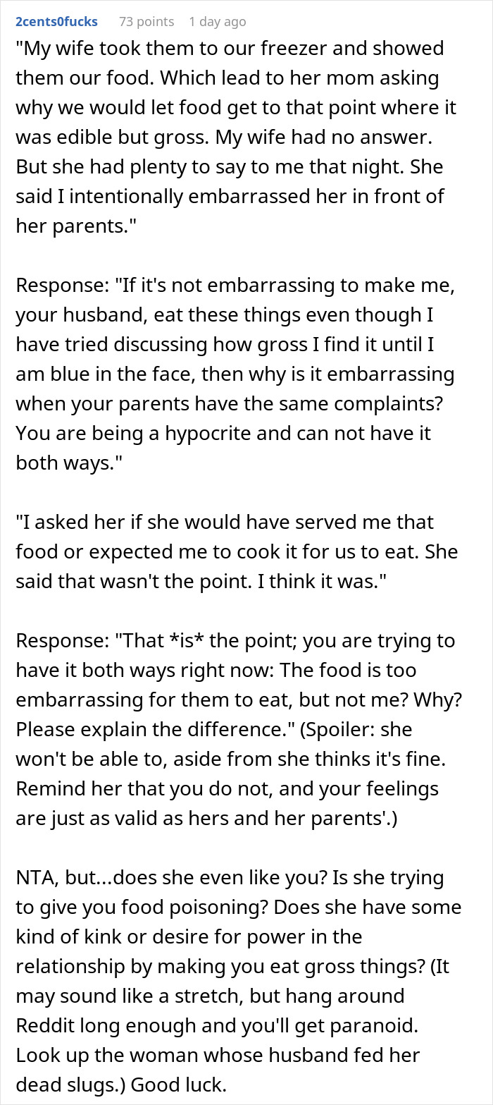 Text post showing a husband embarrassing his wife in front of her parents to teach her a lesson about hypocrisy. Text post showing a husband embarrassing his wife in front of her parents to teach her a lesson about hypocrisy.