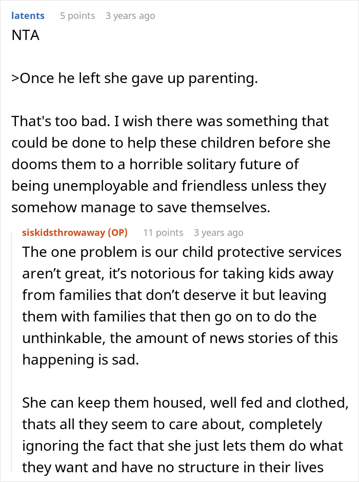 Screenshot of a discussion about parenting challenges involving unruly kids at a wedding and family dynamics. Screenshot of a discussion about parenting challenges involving unruly kids at a wedding and family dynamics.